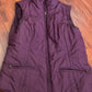 Ariat small purple reversible vest