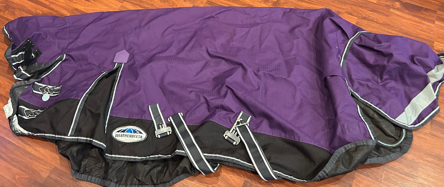 57” Weatherbeeta comfitec plus dynamic combo neck lite. Purple/black