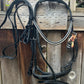 Passier full size starlight black snaffle bridle. With leather soft grip reins Brand new