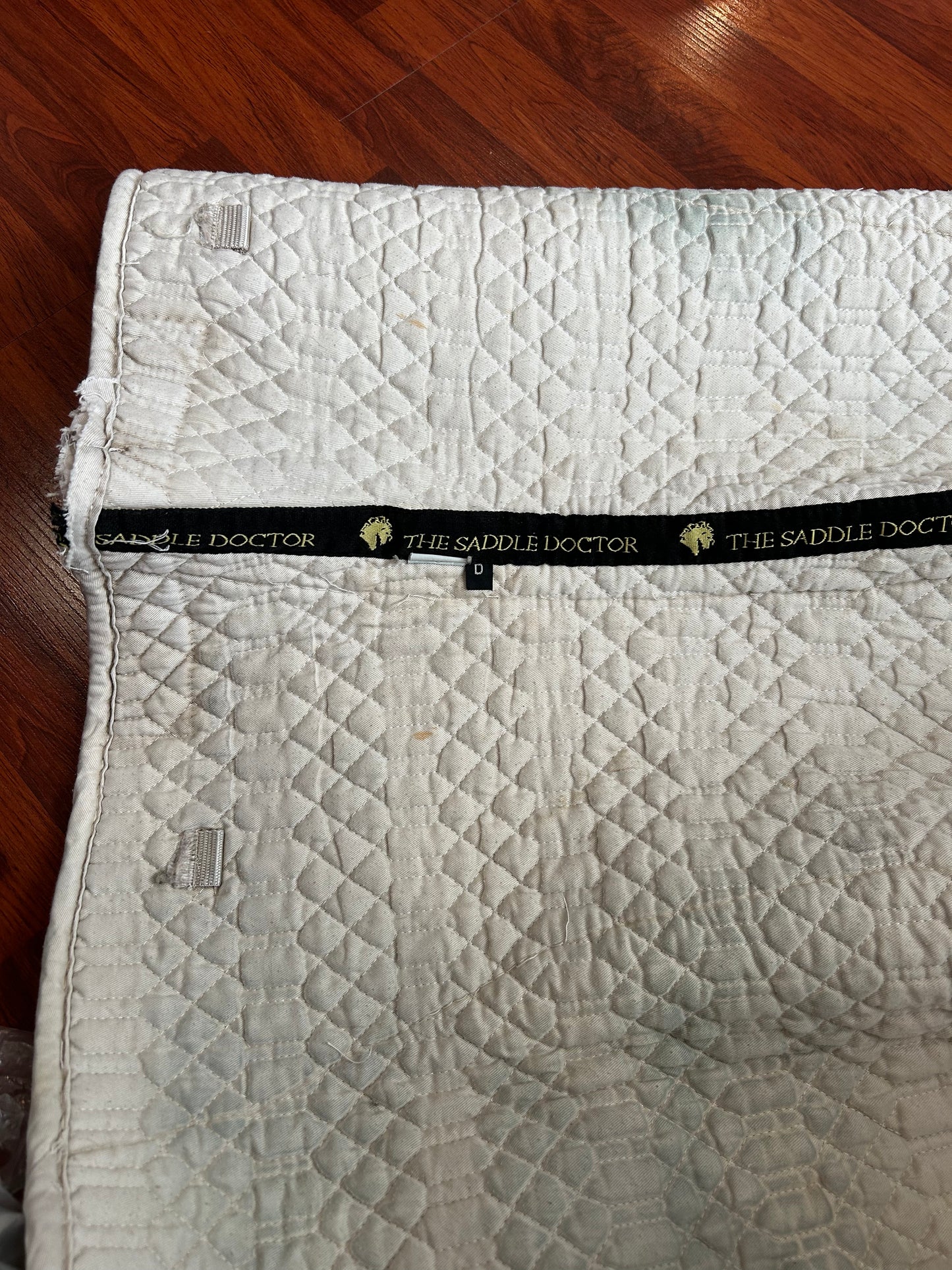 NSC white dressage pad