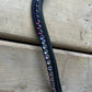 15” Otto Schumacher black purple shade ombre crystal browband