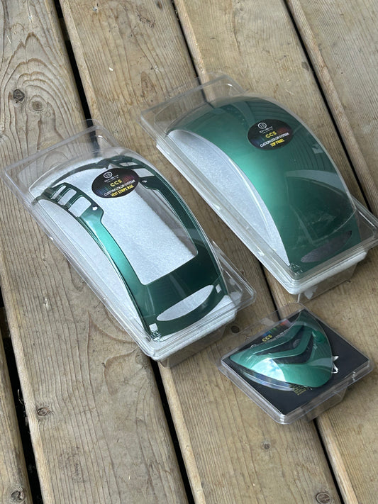OneK CCS hunter green rails,top panel and front shield.