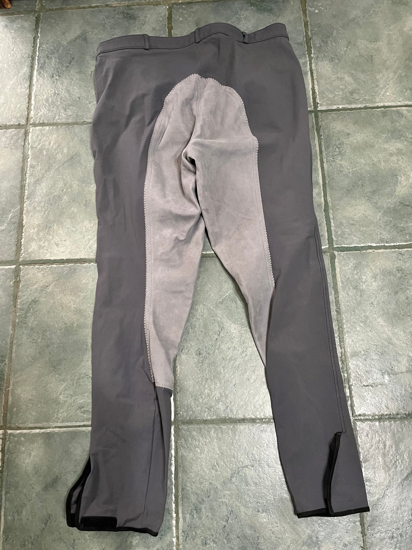 Pikeur grey fullseat breeches 92 (34 L )