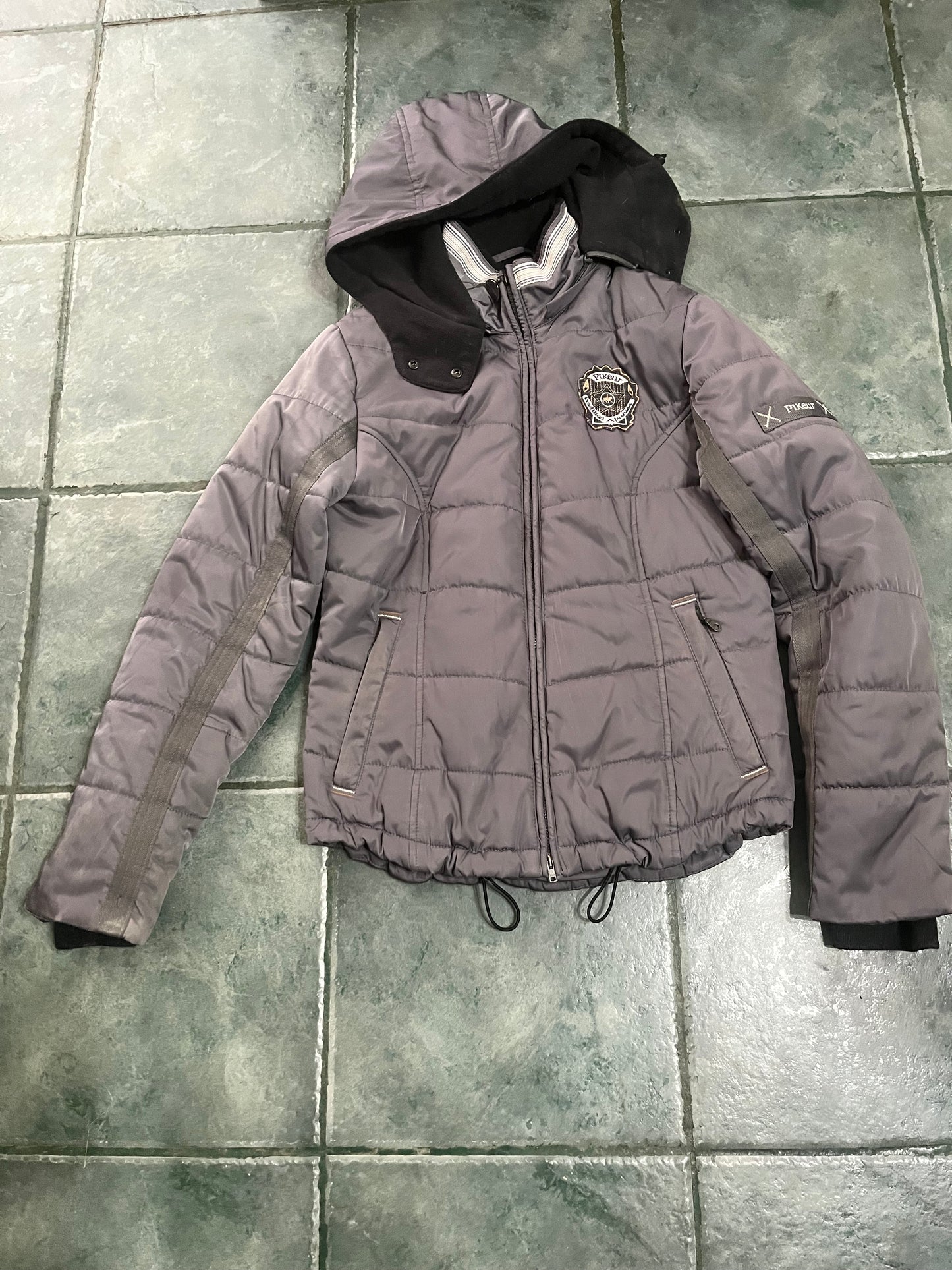 Pikeur Le Beau Frantisi jacket with detachable hood grey 36