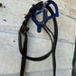 De Gouge full size with attached training bridle and reins.