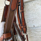 Full size 1 1/2” 5 point breastplate with running attachment. Havana brand new