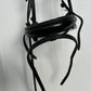 Full size Horze snaffle. Padded crown. Crank noseband