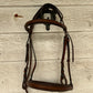 Skyline bridle full size Havana raised. New.