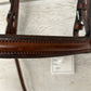 Skyline bridle full size Havana raised. New.