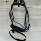 Skyline XF black bridle with flash
