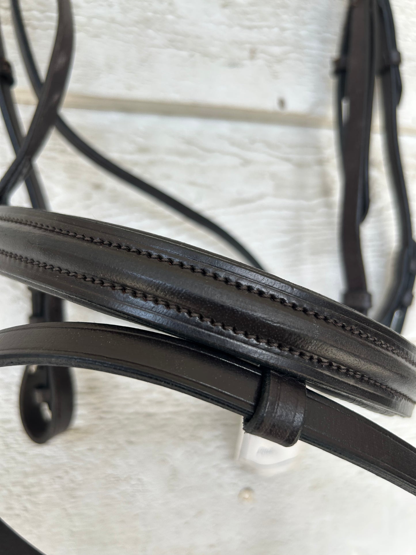 Skyline XF black bridle with flash