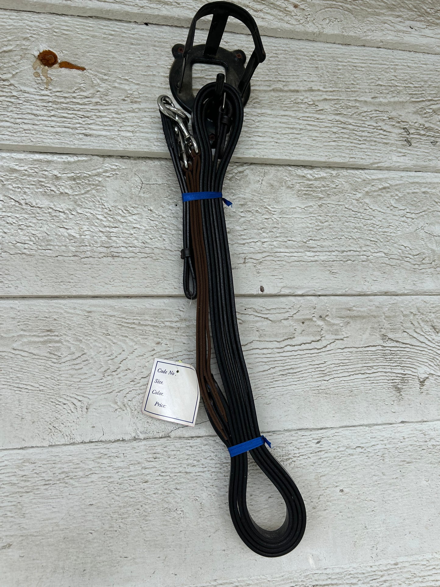 Skyline Brown side reins with elastic. New