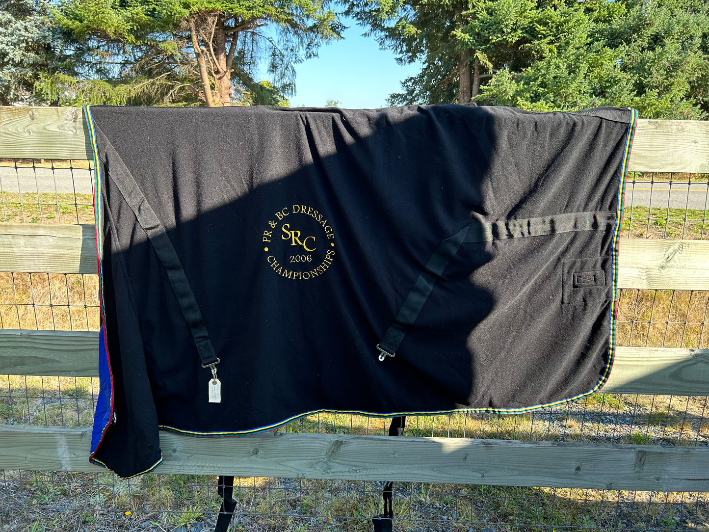 78” Black Fleece Cooler