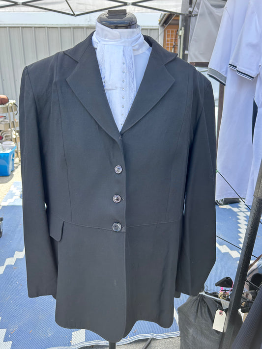 XXL Wool dressage coat 19” across back. Liking is ripped