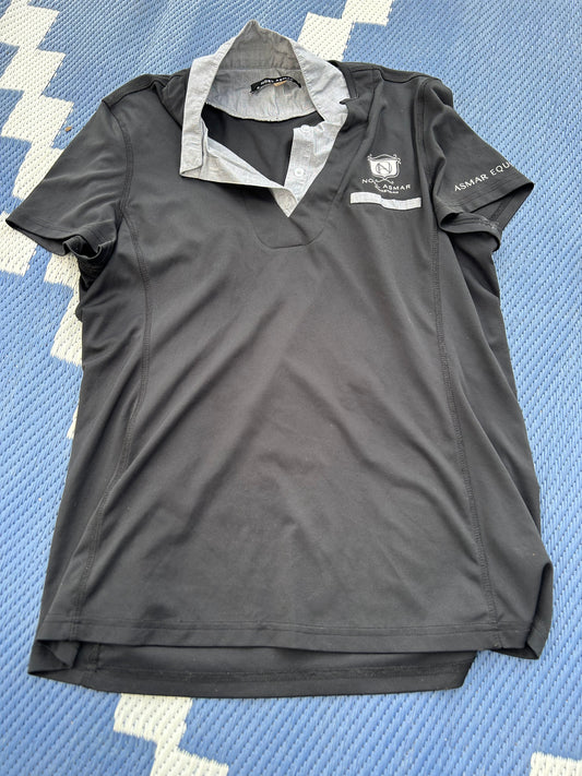 Asmar 2XL black/grey short sleeve shirt.
