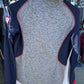 Horseware small grey/blue long sleeve 1/4 zip