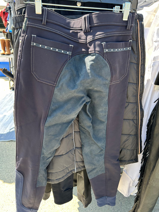 Euro star size 28 winter weight navy breeches