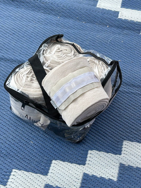 Anky cream polo wraps