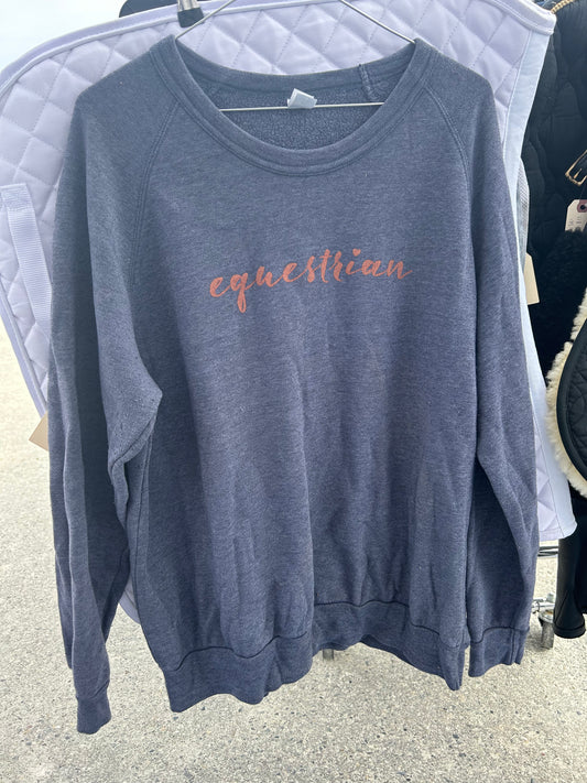 Equestrian grey sweater