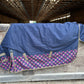 72” Supra 300g navy/fandango pink winter blanket. New with tags.