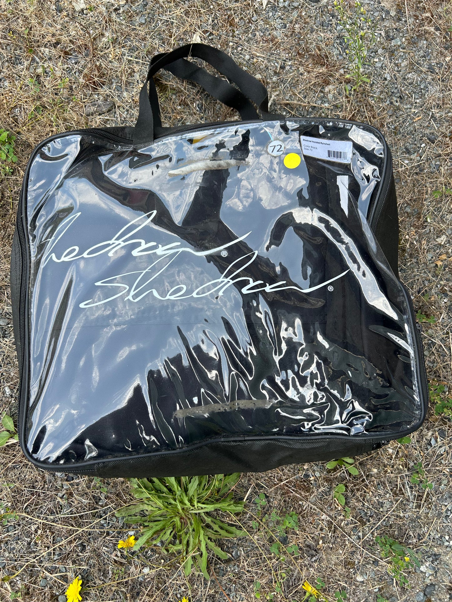 72” Shedrow insulated rain sheet new in bag