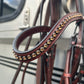 Kingsley brown double bridle Full