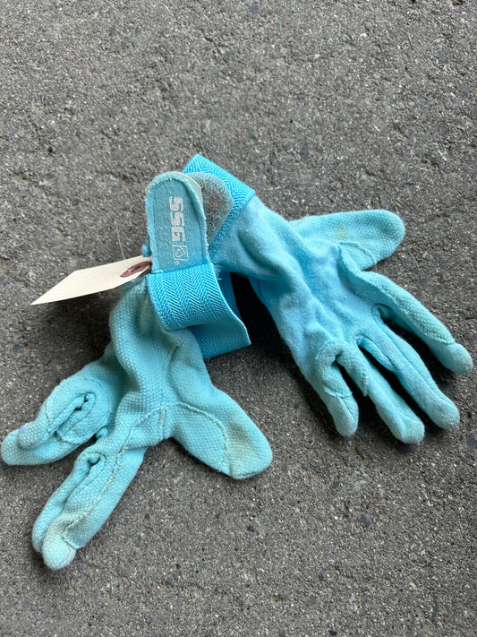 SSG light blue gloves kids S