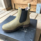 Size 36 Kingsley Amsterdam with sheepskin green