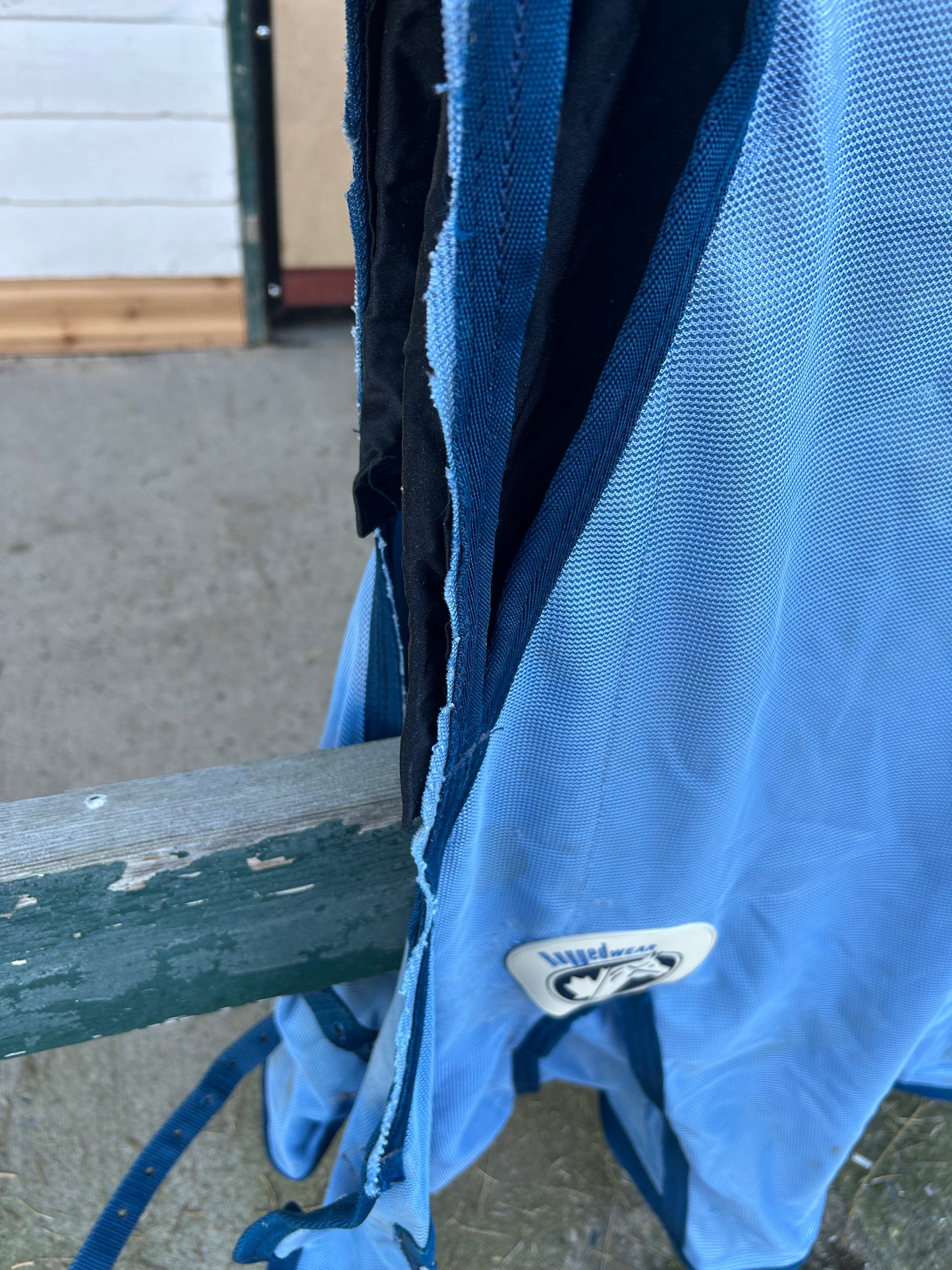 78” Rugged Wear fly sheet. Neck removed