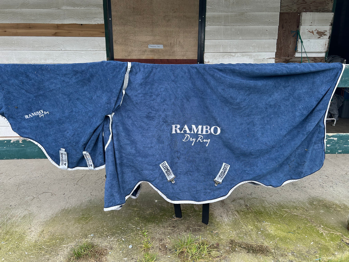 78” Rambo Dry Rug used but in good condition.