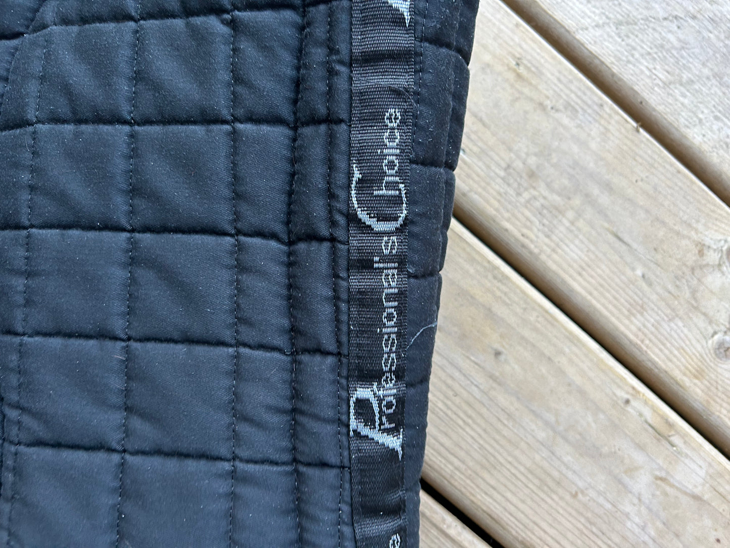 Steffen Peters black fleece pad