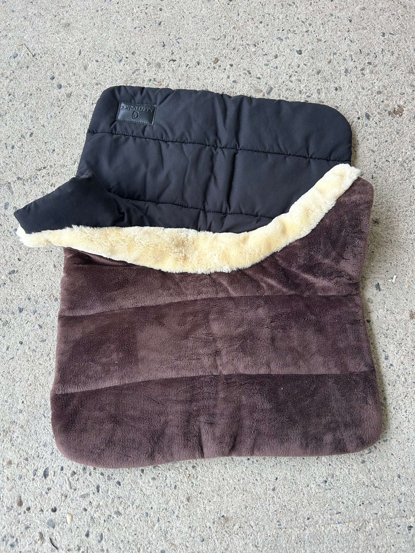 Kentucky Horsewear chest protector black/brown