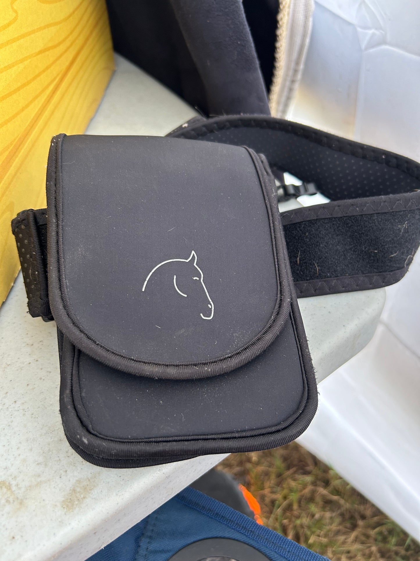 Horse holster leg holder