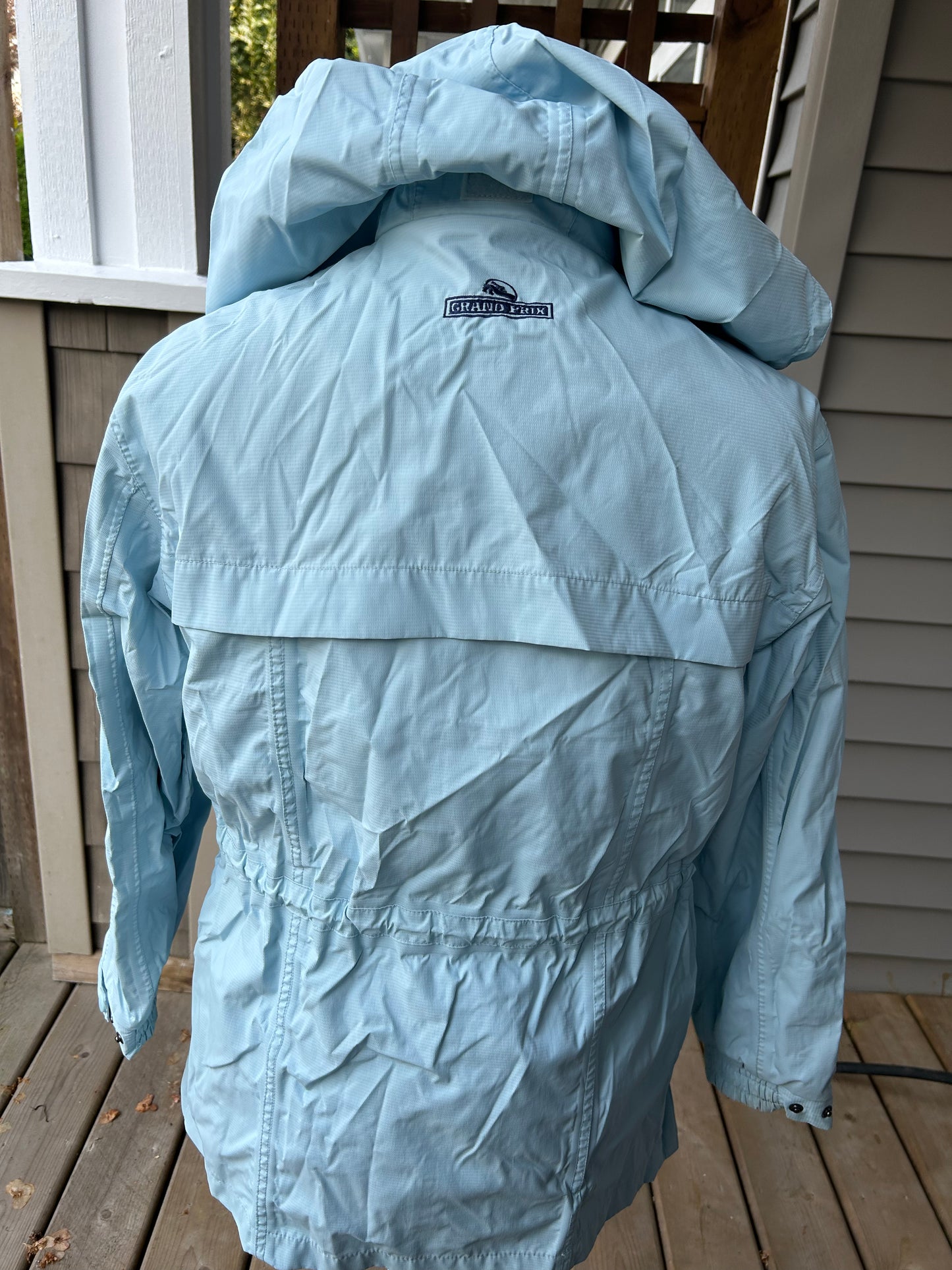 Grand Prix medium light blue shell jacket