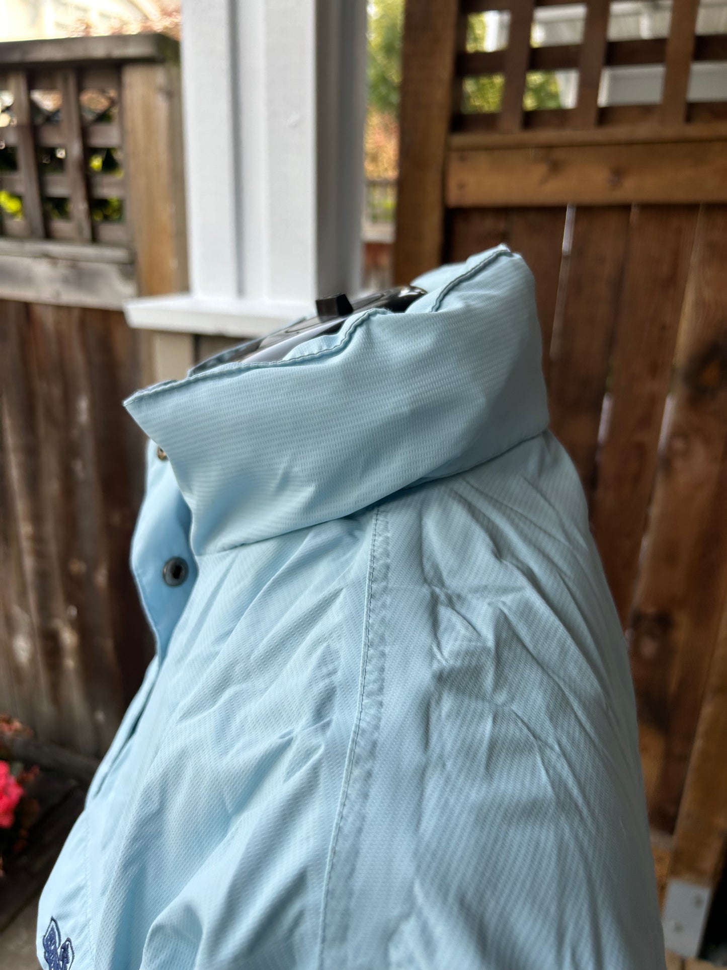 Grand Prix medium light blue shell jacket