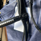 Passier balance full size snaffle bridle. Brand new. Reins are the ring type attachment.
