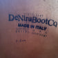 DeNiro size 41 A S tall boots. Calf 15.5” height 20.5” to ground up back