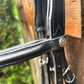 Sommer snaffle bridle full size with reins. Grey piping