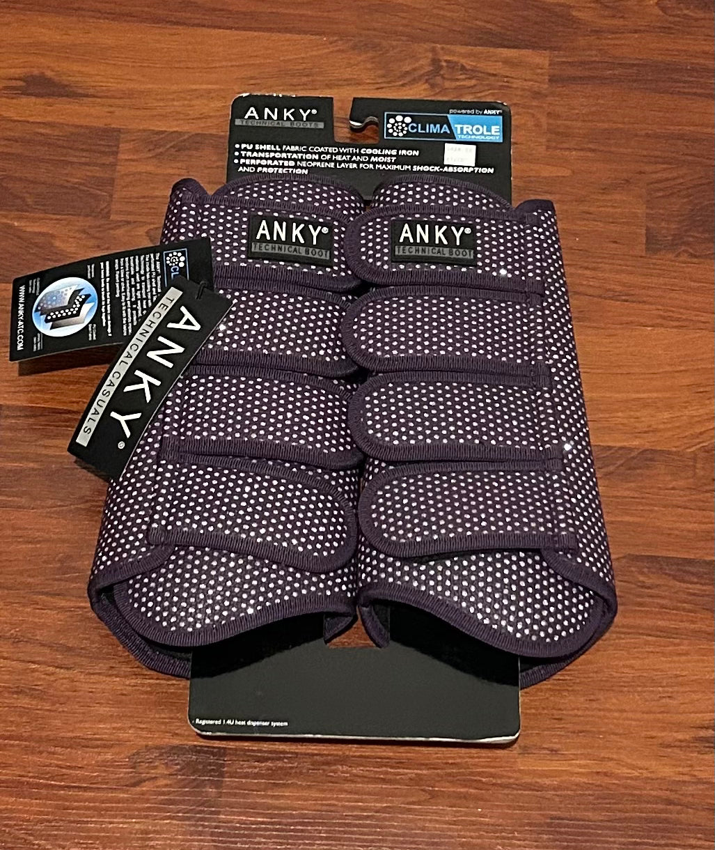 Anky XL purple technical boots