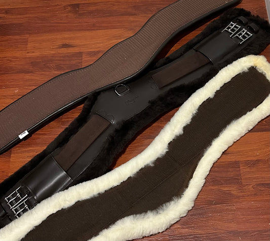 Lumiere brown 32” dressage girth