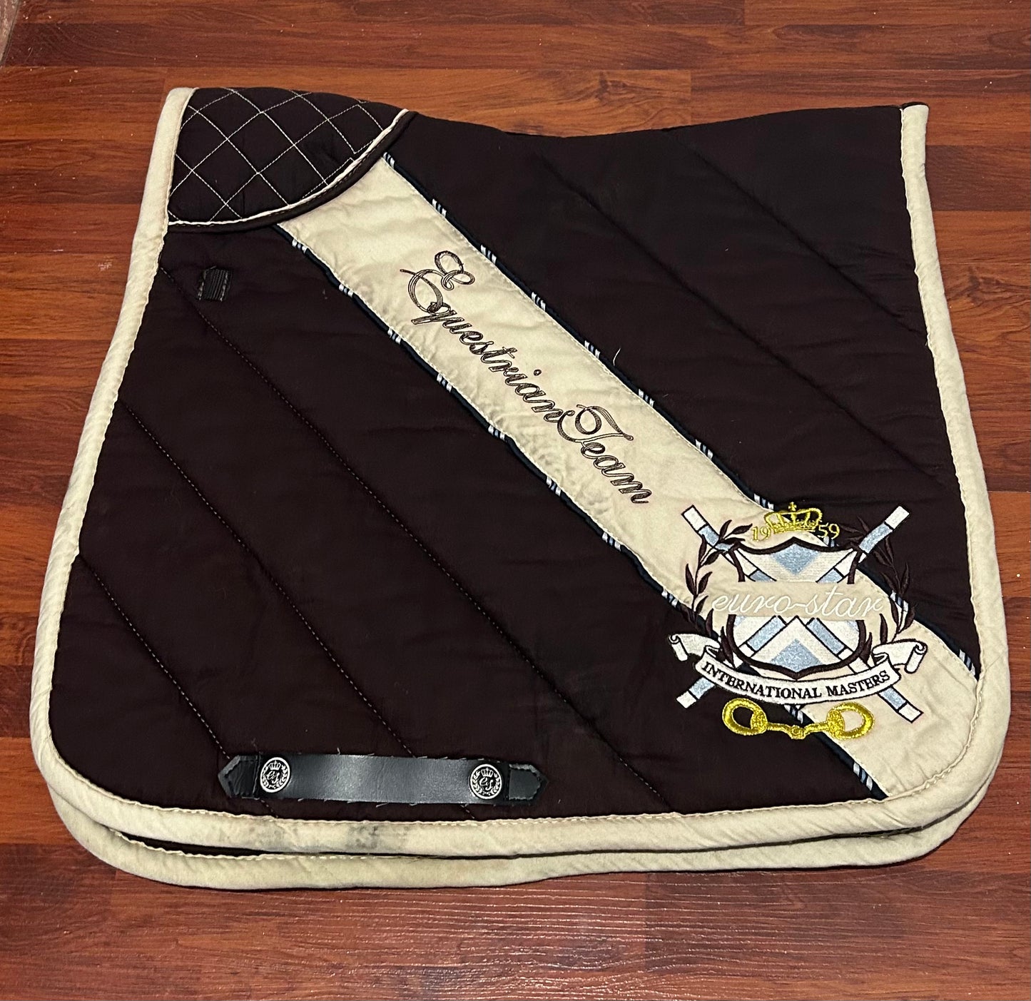 Euro Star brown dressage pad