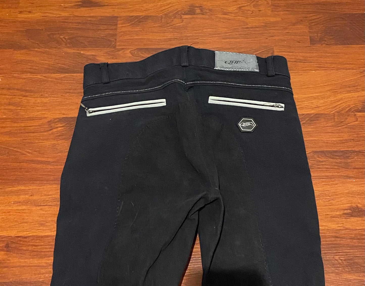 QHP Black Full Seat Breeches 24