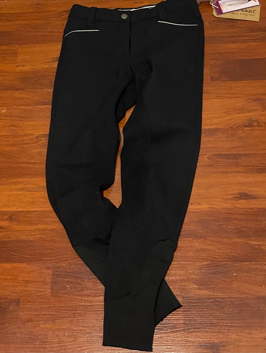 Horseware black full seat breeches 28